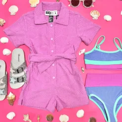 LITTLE GIA SHELL ROMPER