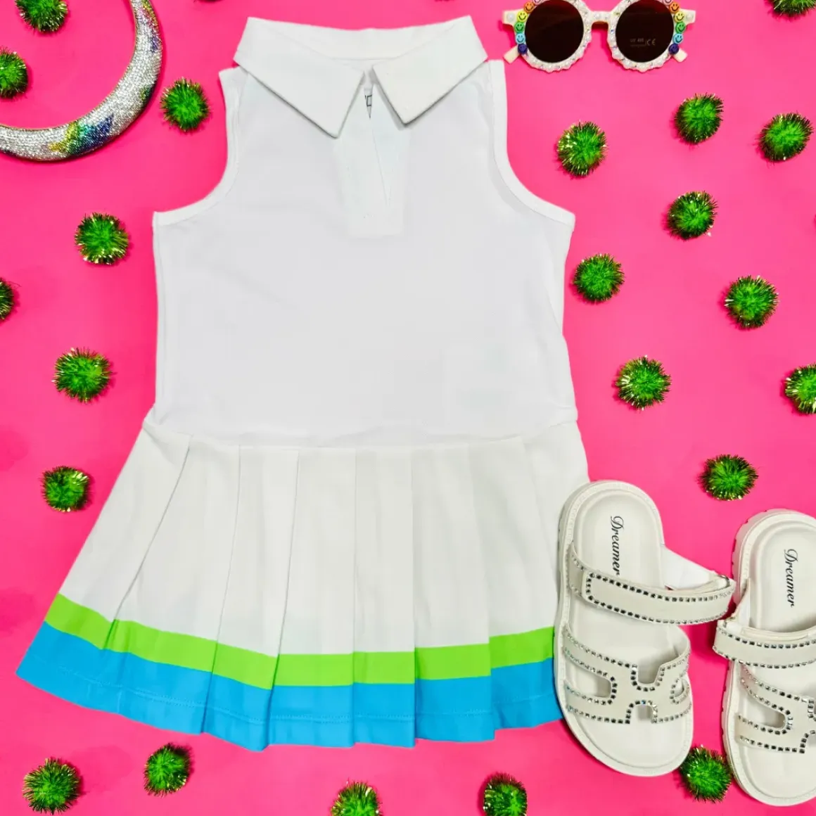 LITTLE YARI TENNIS DRESS
