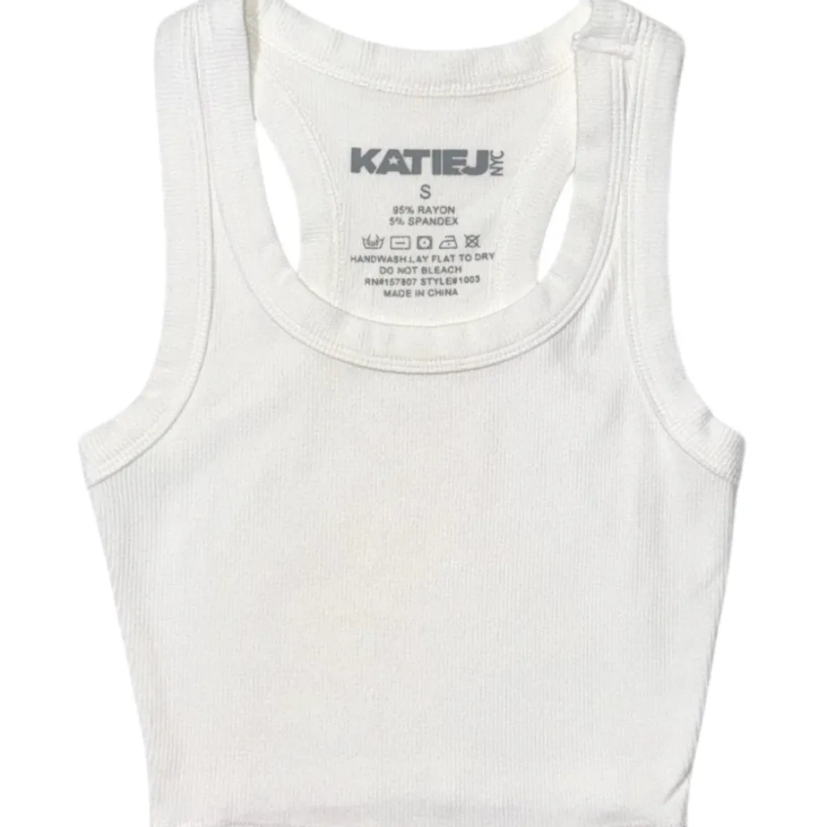 LIVI RIBBED TANK TOP