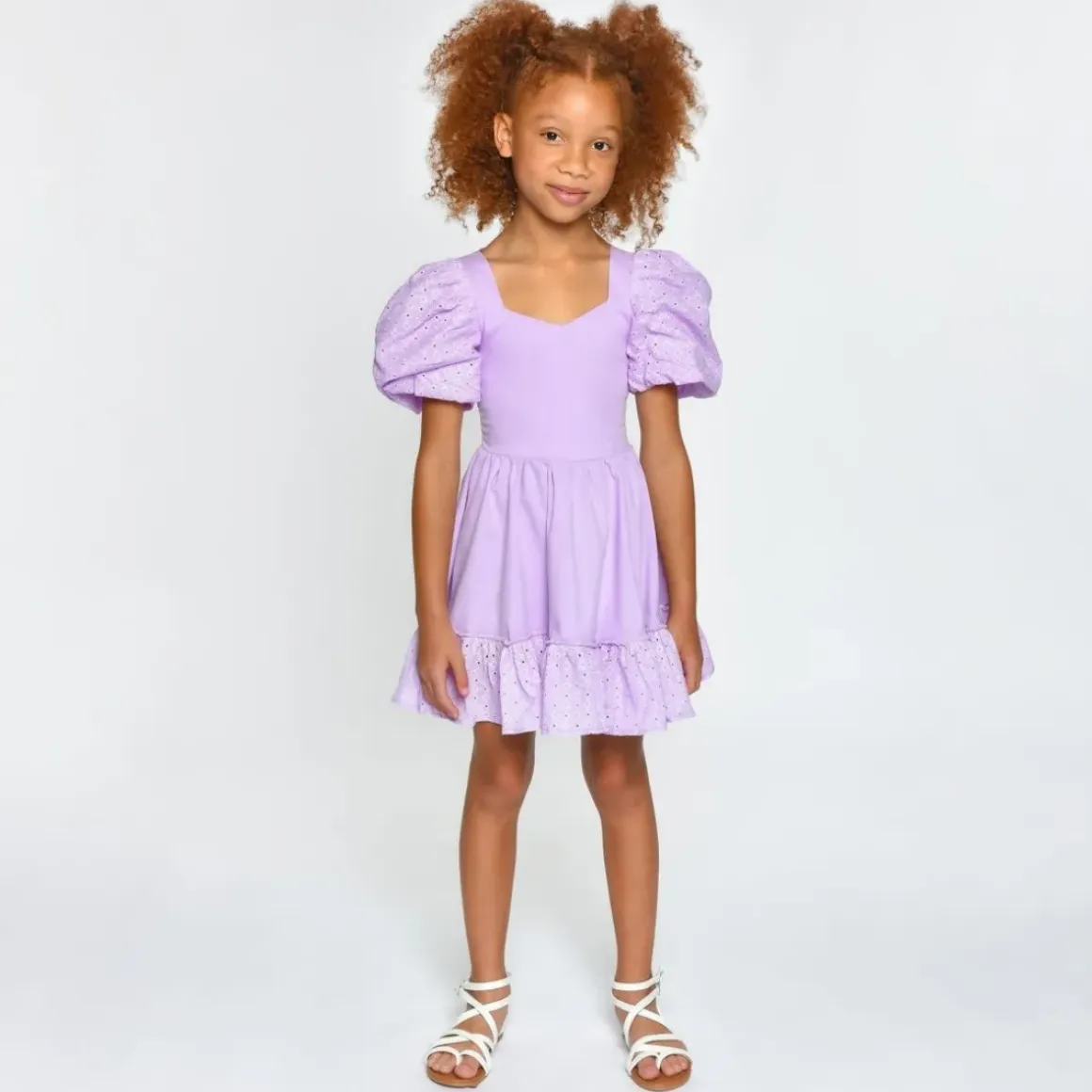 LOGAN LACE TRIM DRESS
