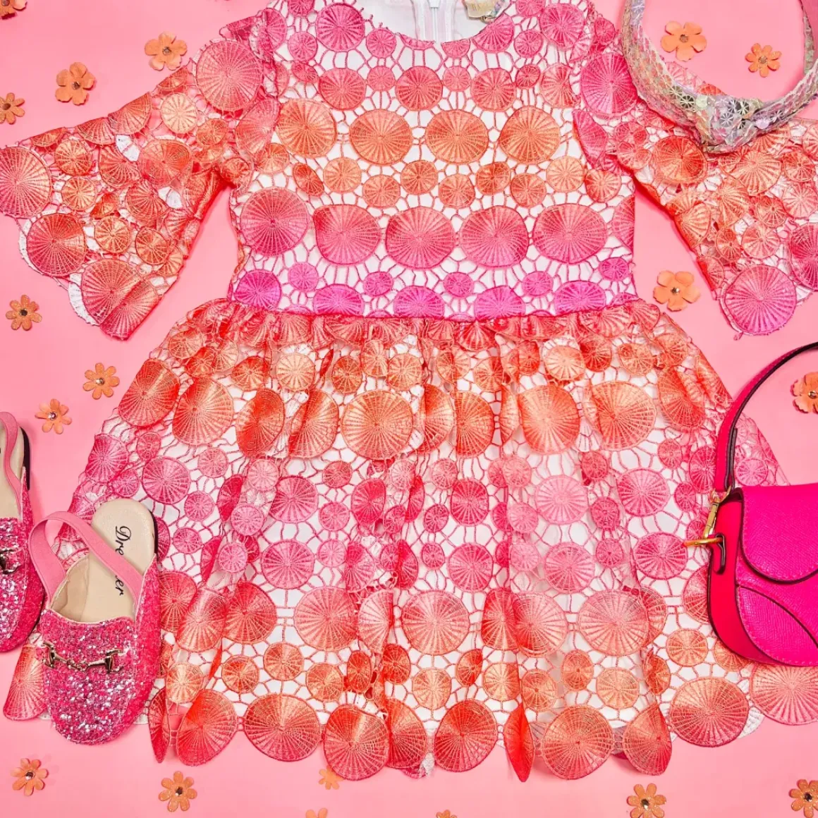 LOUISE EMBROIDERED DRESS
