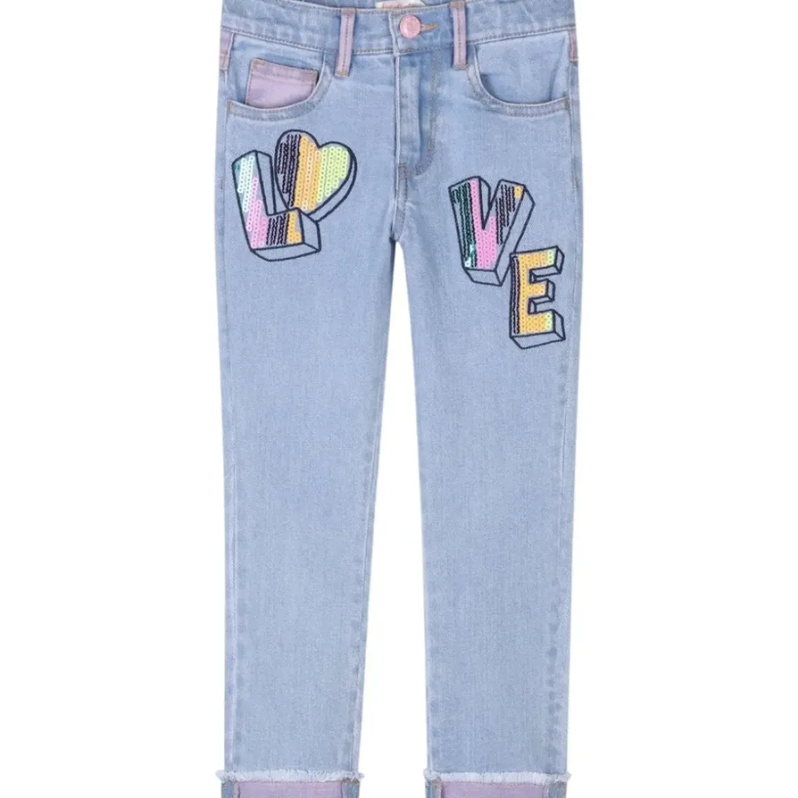 LOVE COLORED DENIM PANTS