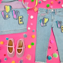 LOVE COLORED DENIM PANTS