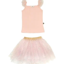 LUNA SEQUIN TANK AND TUTU SKIRT SET