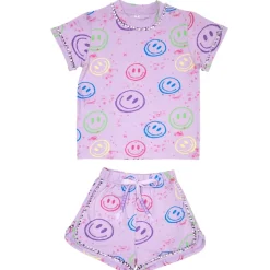MADDIE SMILEY TOP AND SHORTS SET