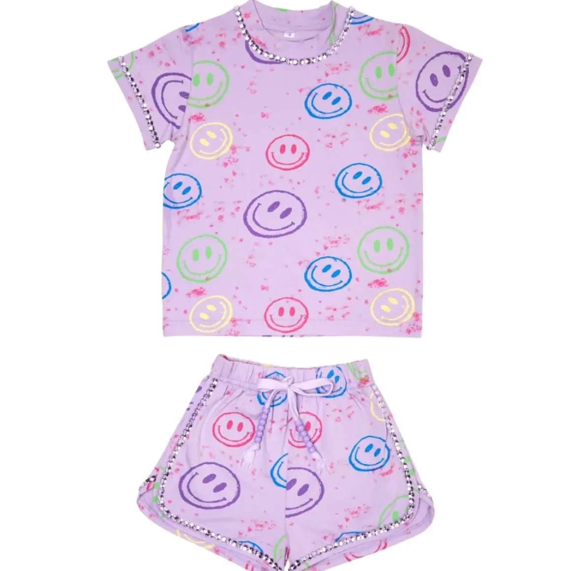 MADDIE SMILEY TOP AND SHORTS SET
