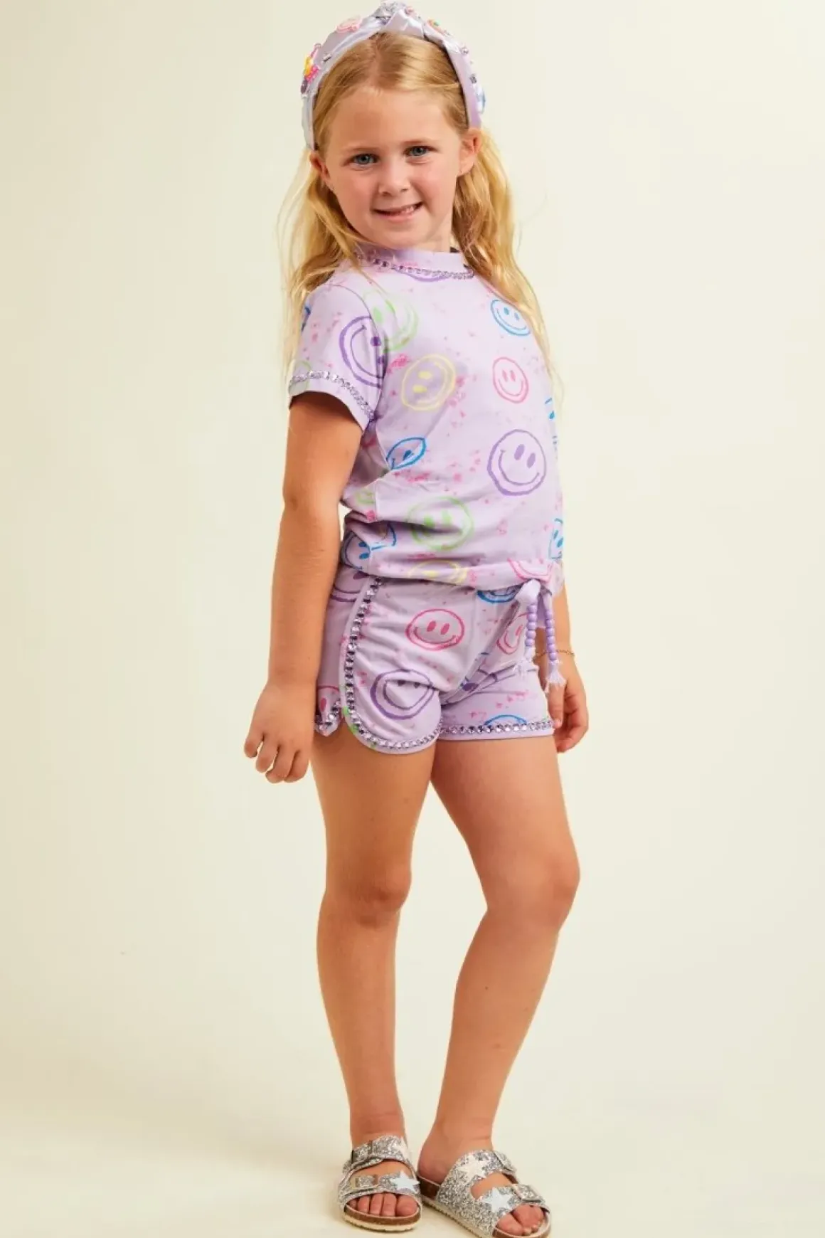 MADDIE SMILEY TOP AND SHORTS SET