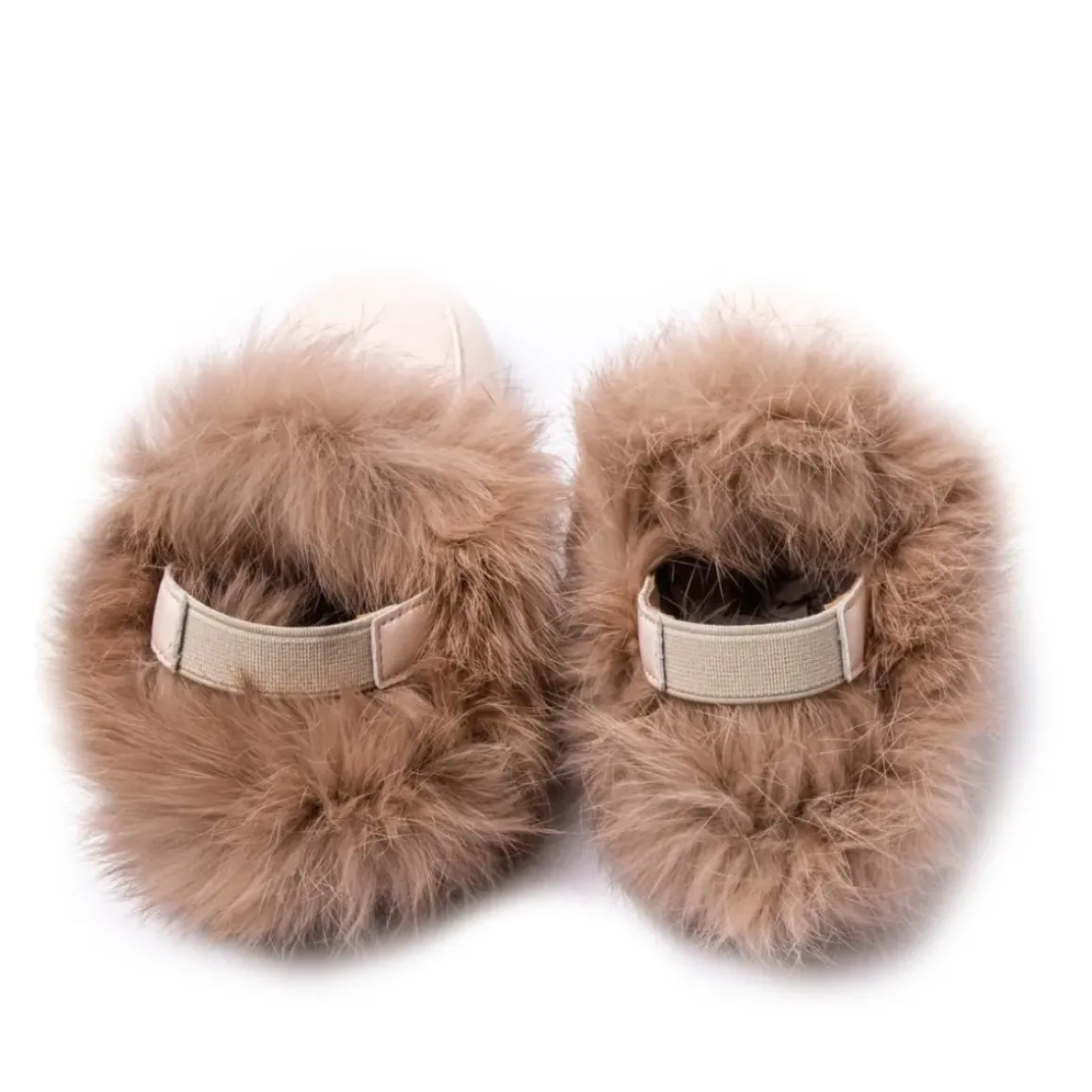MADISON FAUX FUR SLINGBACK LOAFERS