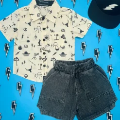 MALONE BUTTON DOWN TOP