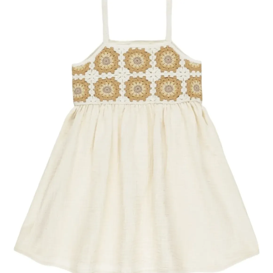 MARIGOLD DAISY CROCHET SUNDRESS