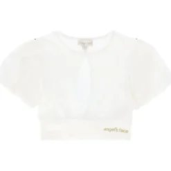 MARINA OPEN BACK PUFF SLEEVE TOP