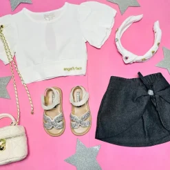 MARINA OPEN BACK PUFF SLEEVE TOP