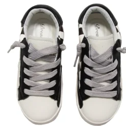 MASON CHECKERED LIGHTNING BOLT SNEAKERS (UNISEX)