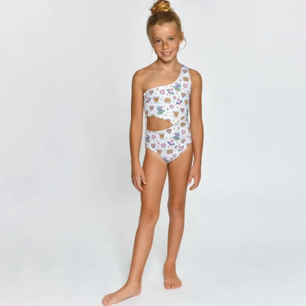 MAYA MOONLIGHT CUTOUT ONE PIECE SWIMSUIT