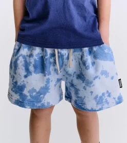 MEGA TIE DYE SWEATSHORTS