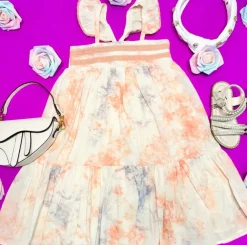 MERVEILLEUSE TIE DYE DRESS