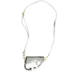 METALLIC MINI SADDLE BAG
