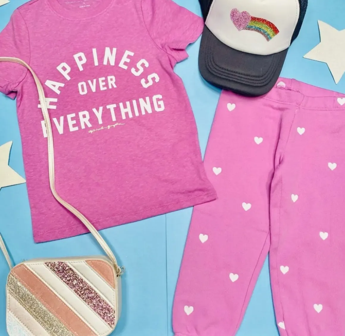 MINI HEARTS SWEATPANTS