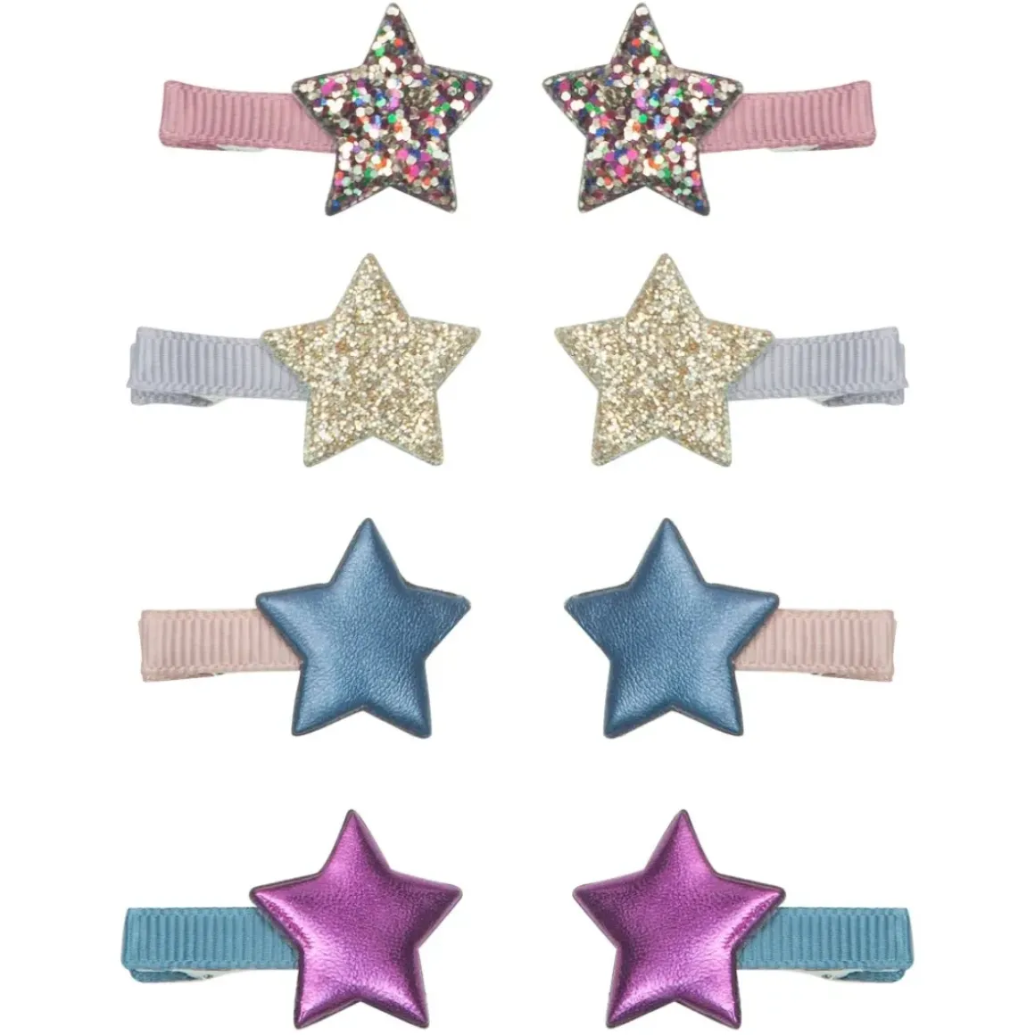 MINI STAR ZIGGY CLIPS (SET OF 8)