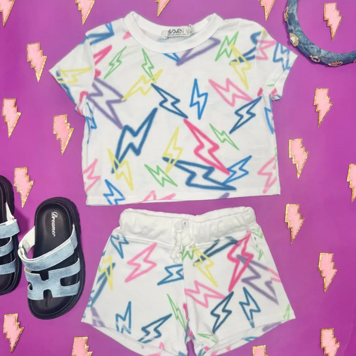 MIXED BOLT SHORTS
