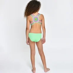 MONA CROCHET FLOWER TWO PIECE BIKINI