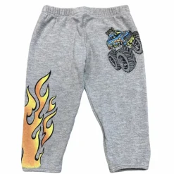 MONSTER TRUCK FLAMES SWEATPANTS MINI DREAMERS EXCLUSIVE