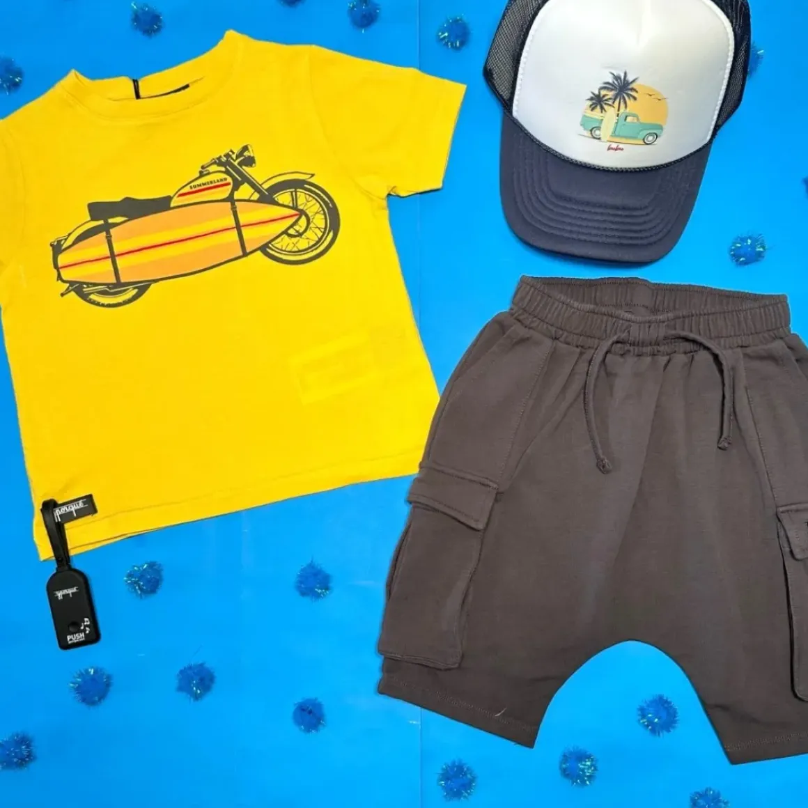 MOTORBIKE SURFBOARD SOUND TSHIRT