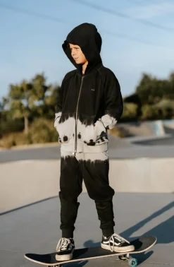 MUDTRAP DIP DYE ZIP UP HOODIE