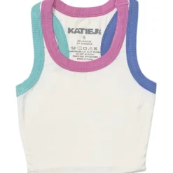 MULTI TRIM LIVI RIBBED TANK TOP