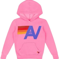 NEON AV LOGO HOODIE