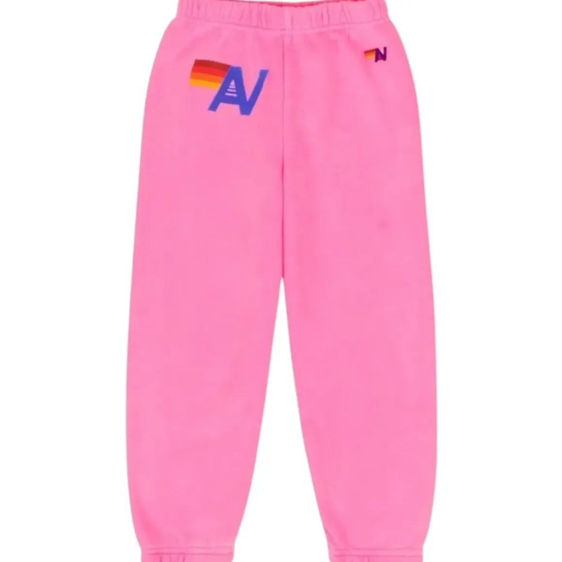 NEON AV LOGO SWEATPANTS