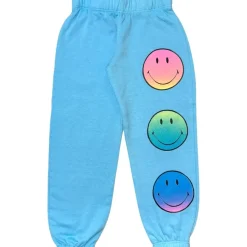 NEON SMILEY FACE SWEATPANTS