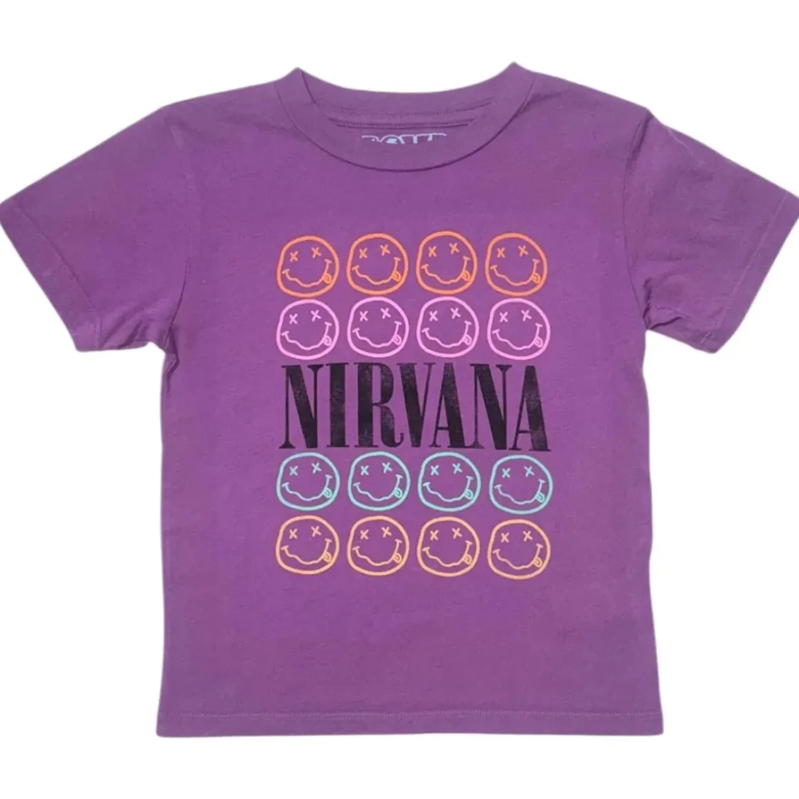 NIRVANA SMILEY TSHIRT