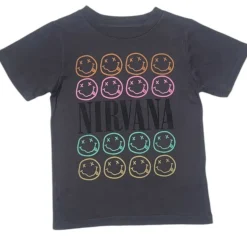 NIRVANA SMILEY TSHIRT