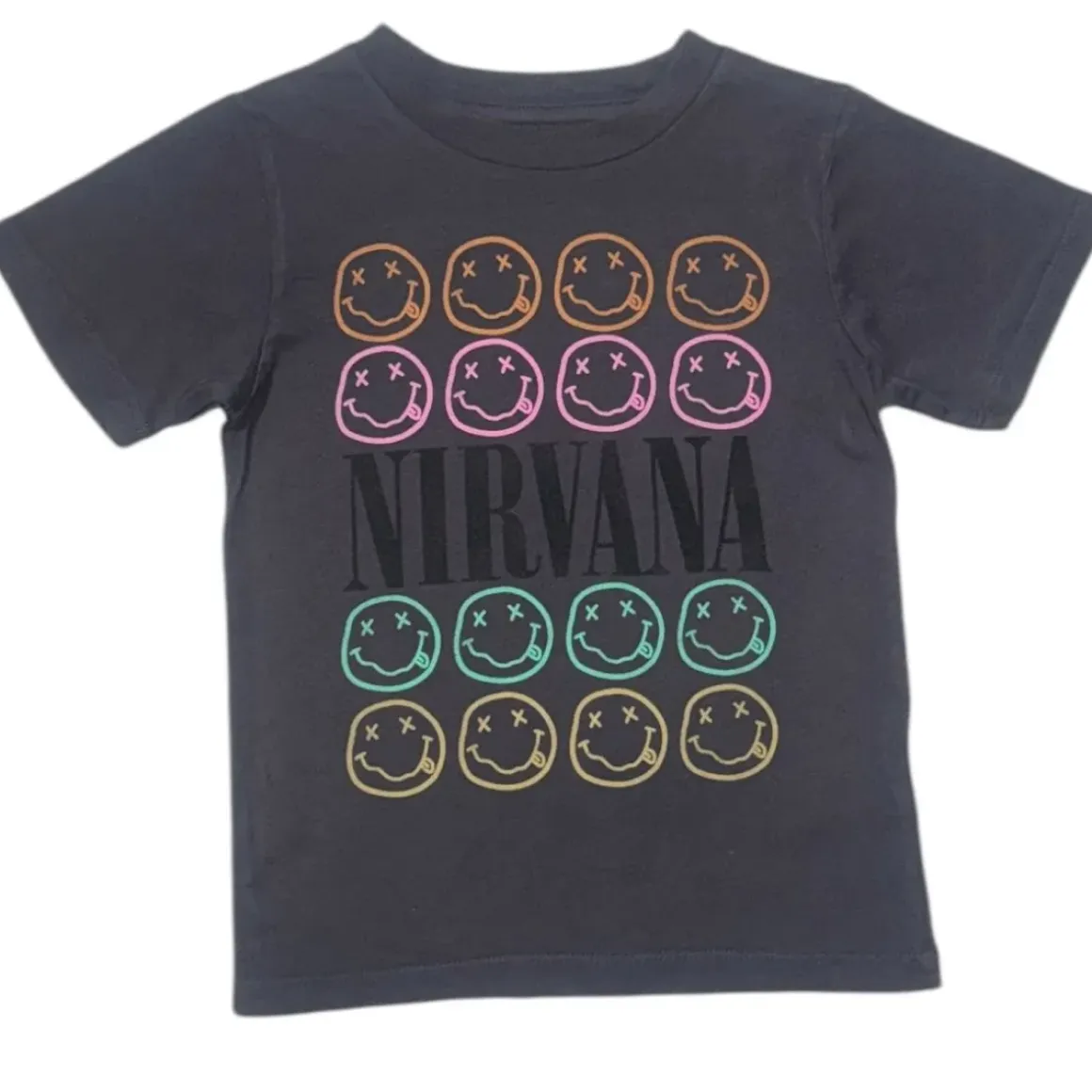 NIRVANA SMILEY TSHIRT