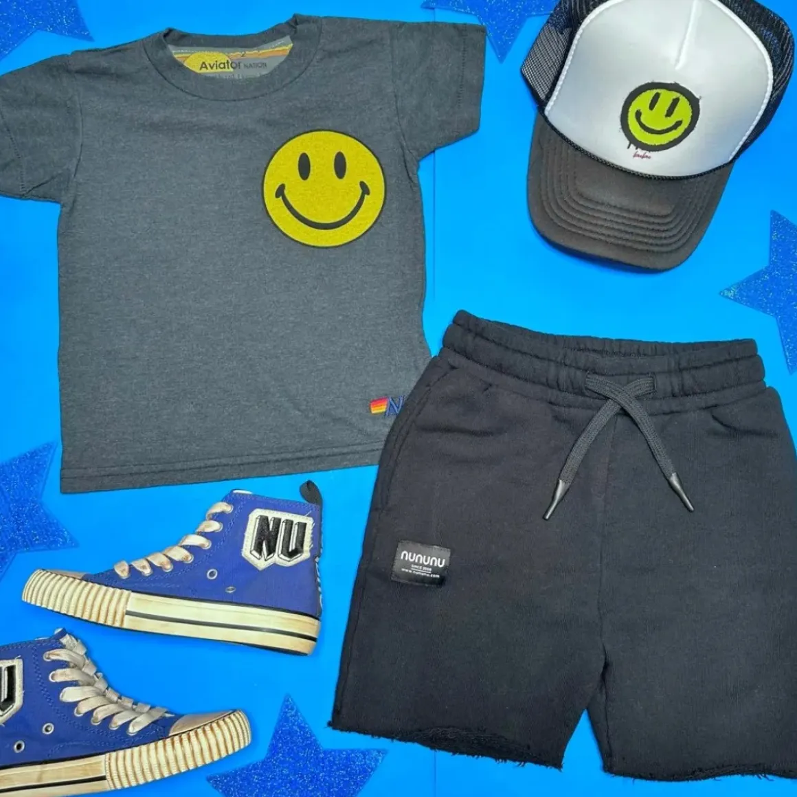 NU PATCH SWEAT SHORTS