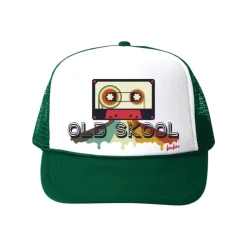 OLD SKOOL CASSETTE TRUCKER HAT