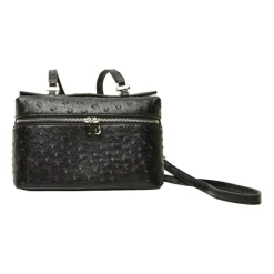 OSTRICH FAUX POCKET BAG