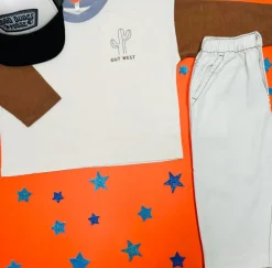 OUT WEST COLORBLOCK LONG SLEEVE TSHIRT