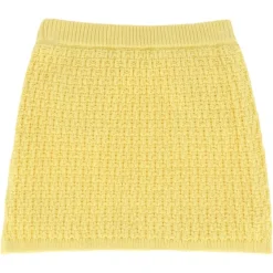 PARIS PEARL TRIM KNITTED SKIRT