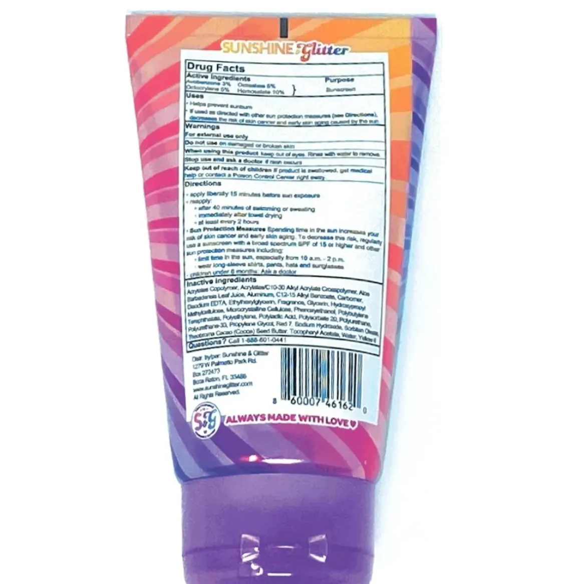 PARTY CAKE SPARKLE SUNSCREEN