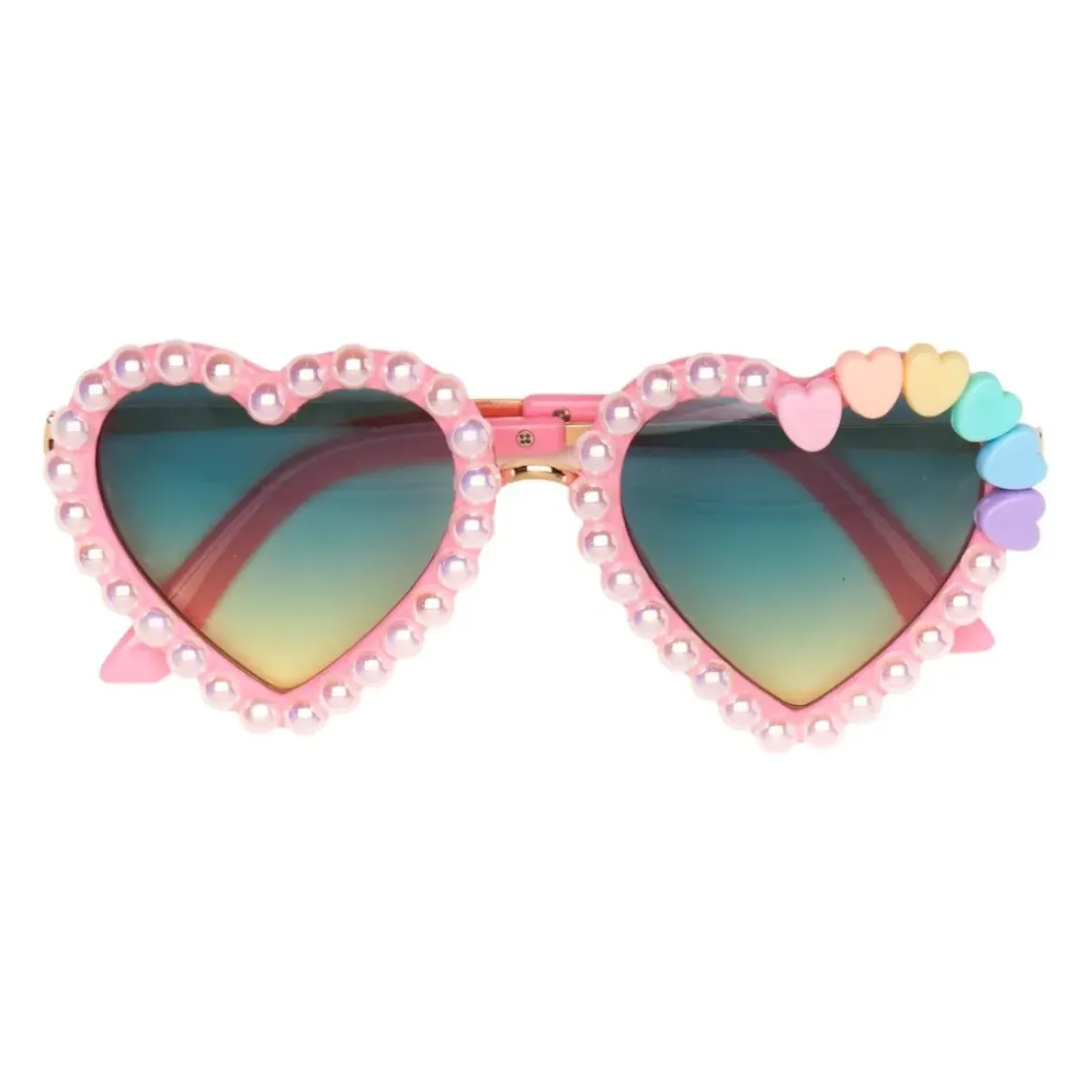 PASTEL HEARTS & PEARLS SUNGLASSES