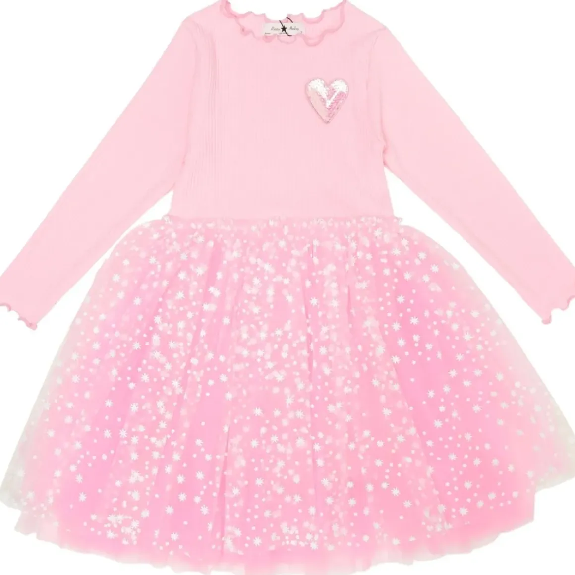 PATCHED HEART TWINKLE TUTU DRESS