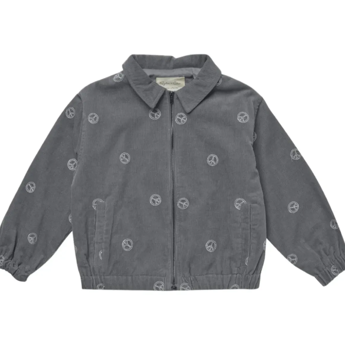 PEACE SIGN CORDUROY JACKET