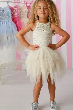 PEARL SHIMMERY TUTU DRESS