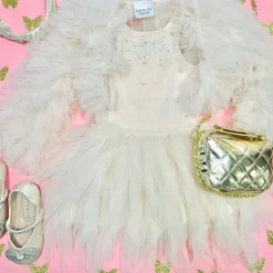 PEARL SHIMMERY TUTU DRESS