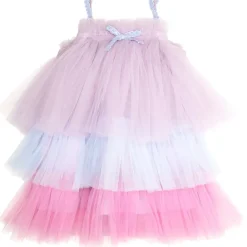 PENELOPE TULLE LAYERED DRESS