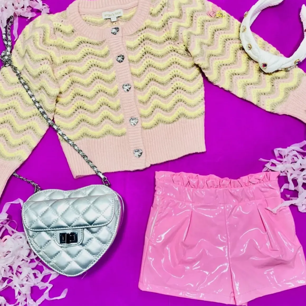PLEATED PLEATHER SHORTS