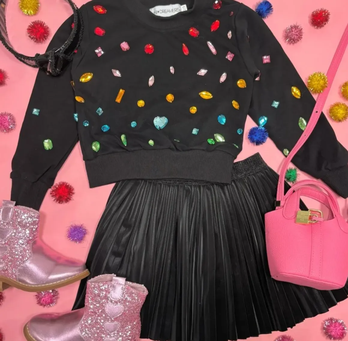 PLEATED SKIRT