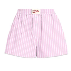 POPELINE STRIPES BOXY JR SHORTS (PREORDER)